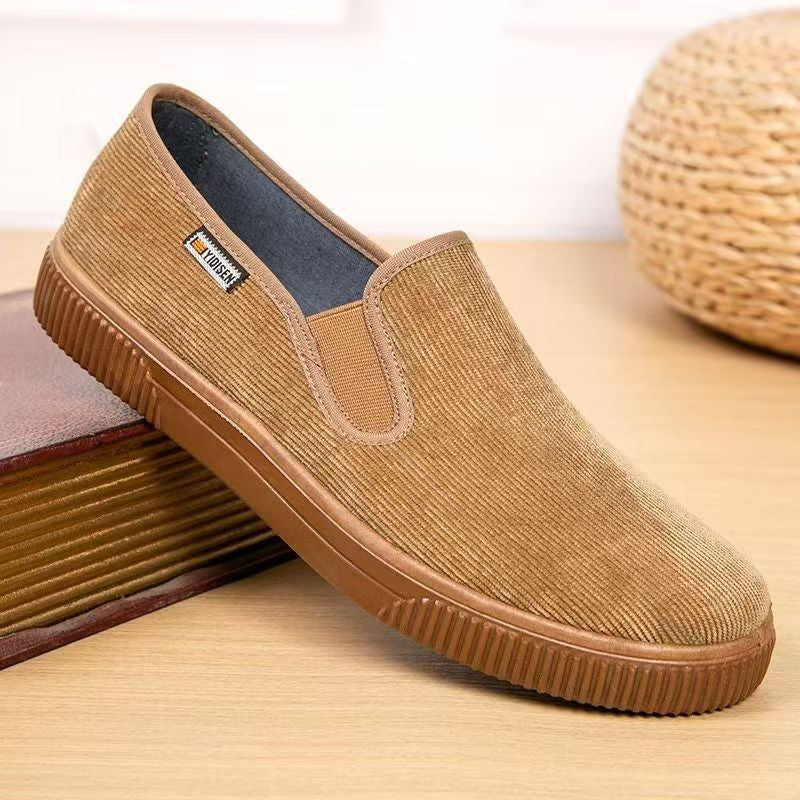 Bărbați Slip-On respirabil pantofi cu talpă moale-10