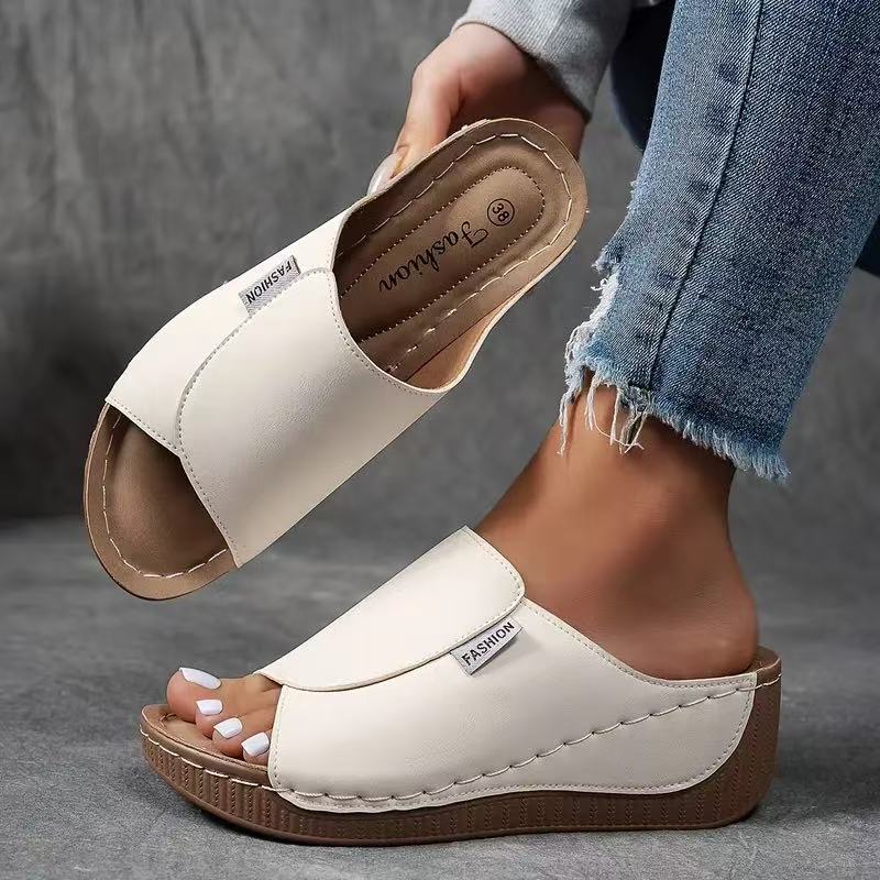 【EU 36-43】👡Sandale de femei cu gură de pește groasă-10