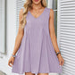 💃 Rochie mini de vară fără mâneci, cu decolteu în V, pentru femei-10