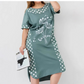 👗Rochie maxi cu buline imprimate-2