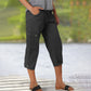 💖Pantaloni scurți casual pentru femei cu buzunare multiple-11