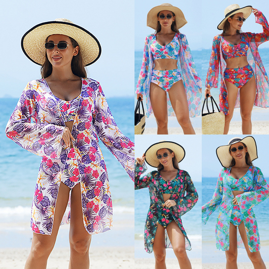 🏖️👙Bikini imprimate Costum de baie