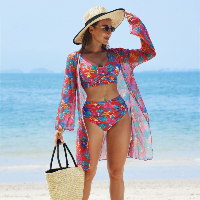 🏖️👙Bikini imprimate Costum de baie-6