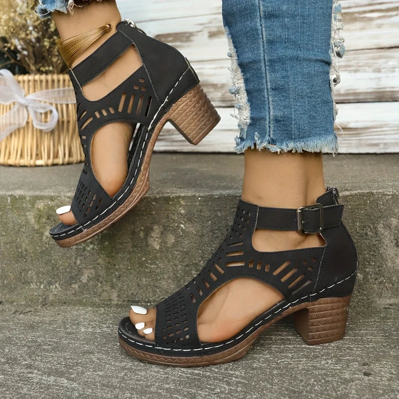 👡 Sandale Damă cu Toe Deschis – Elegant | În Stoc ✨🌴📦-2