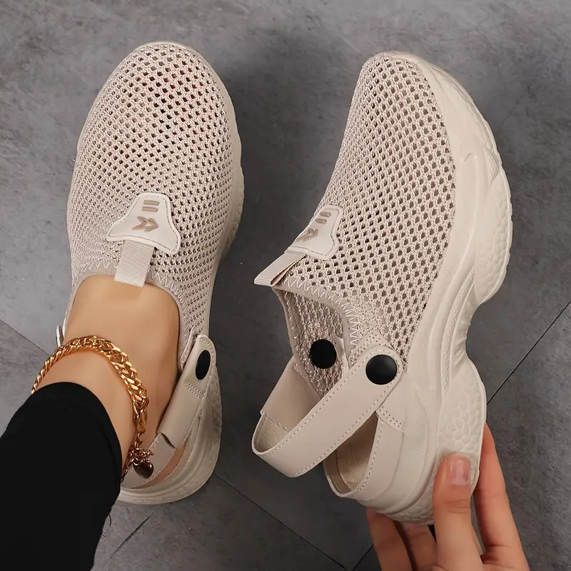 Adidași respirabili din plasă pentru femei-7