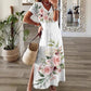 👗 Rochie cu imprimeu floral-2