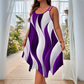 Femei de moda fără mâneci Halter rochie-2