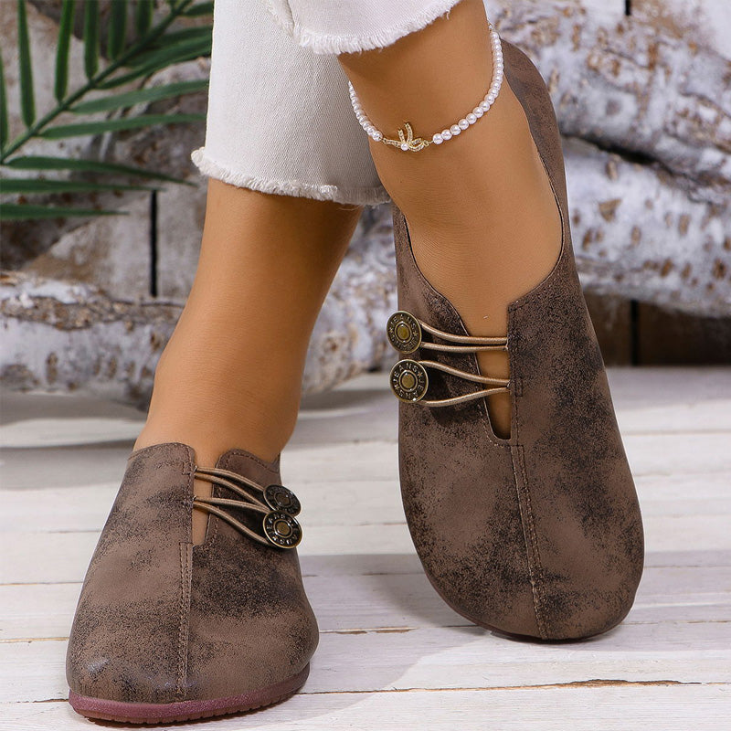 🥿Noua piele moale doamnelor pantofi plat-3