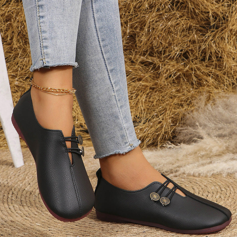 🥿Noua piele moale doamnelor pantofi plat-7