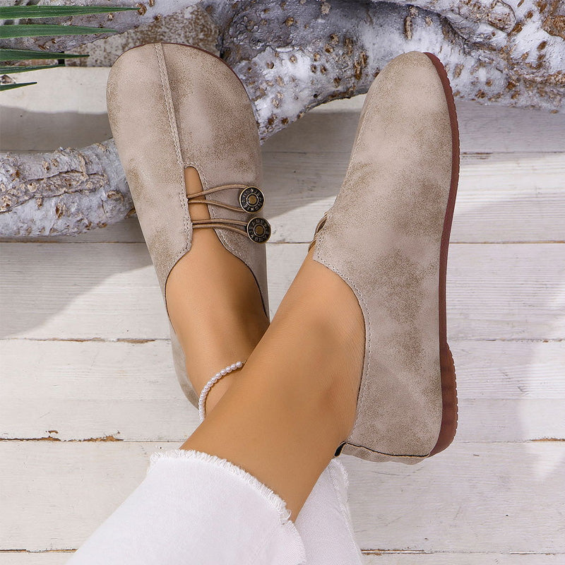 🥿Noua piele moale doamnelor pantofi plat-13