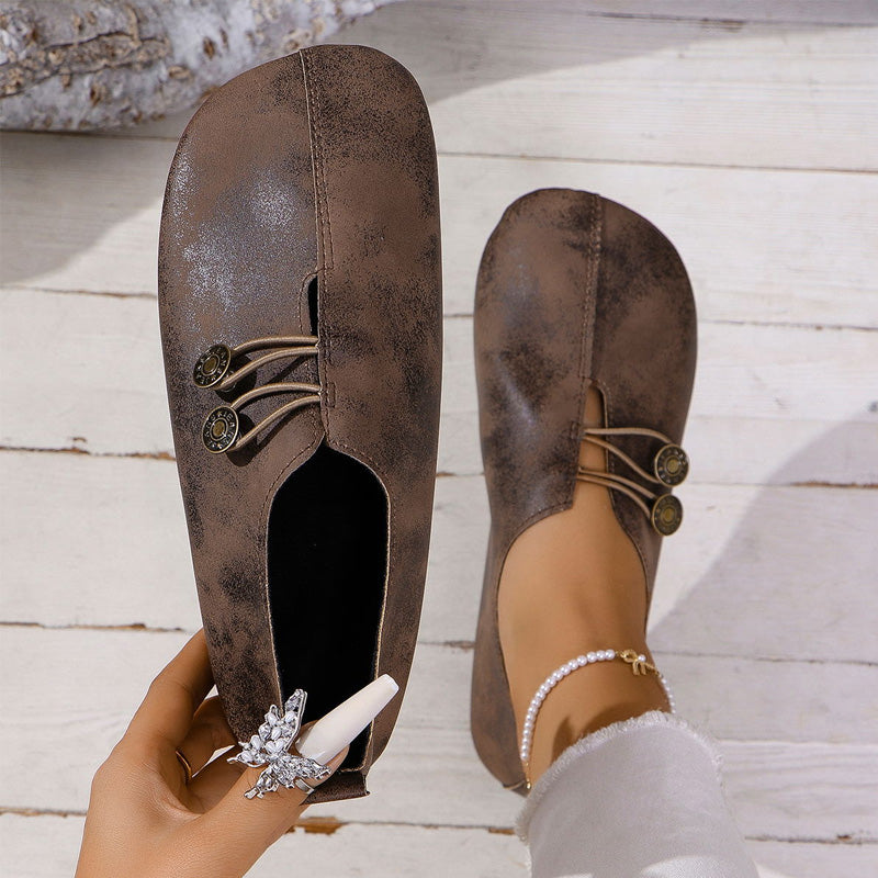 🥿Noua piele moale doamnelor pantofi plat-14