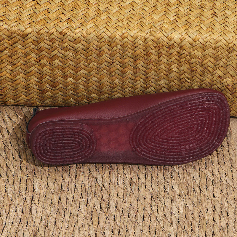 🥿Noua piele moale doamnelor pantofi plat-15