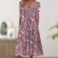Rochie cu imprimeu pentru femei-6