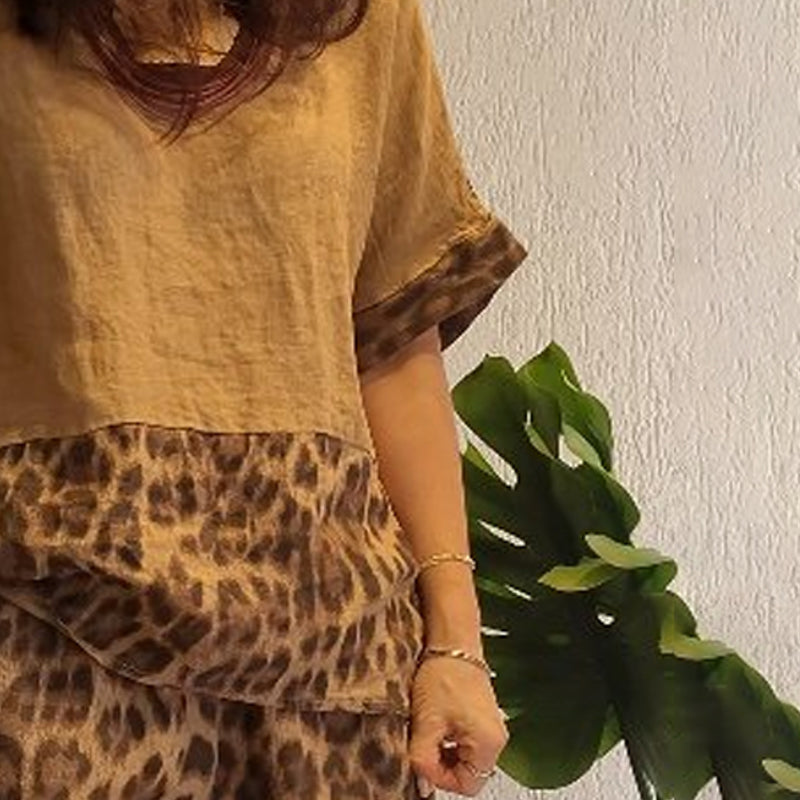 Moda Leopard Print Suit-5