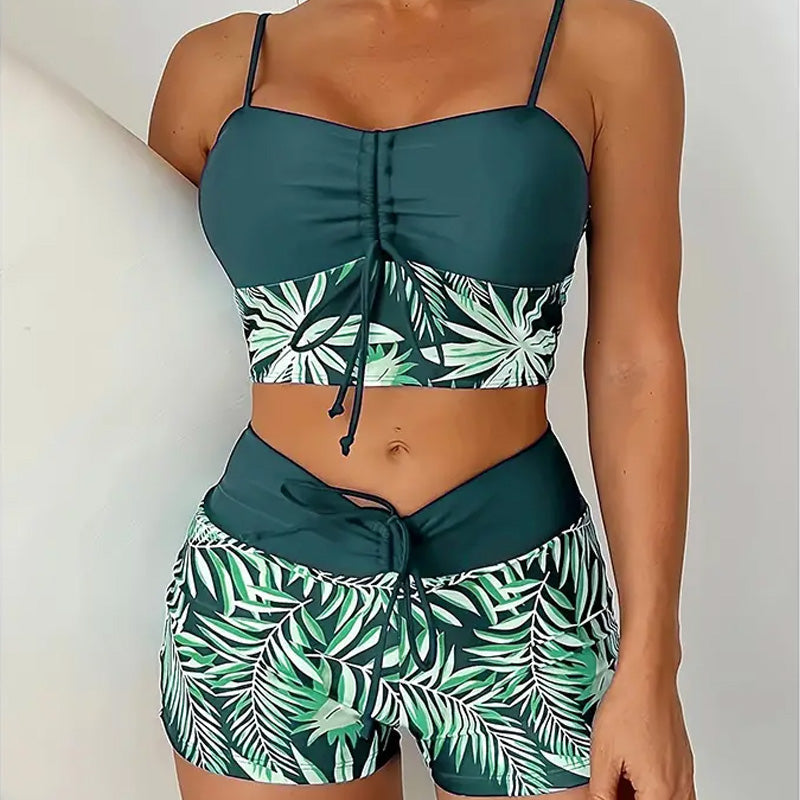 👙Costum de baie din două piese, imprimat-2