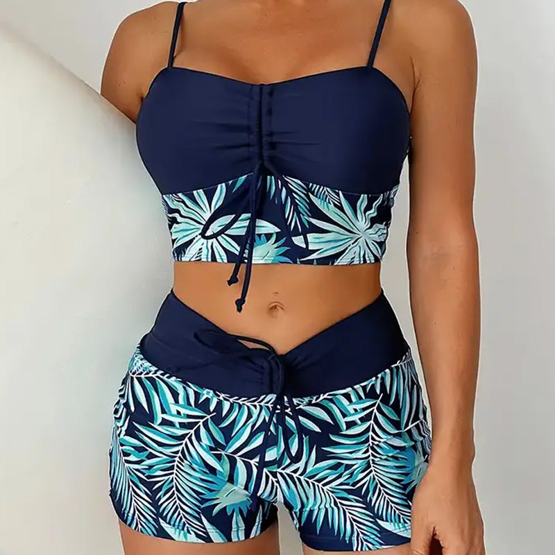 👙Costum de baie din două piese, imprimat-3