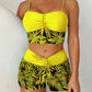 👙Costum de baie din două piese, imprimat-5