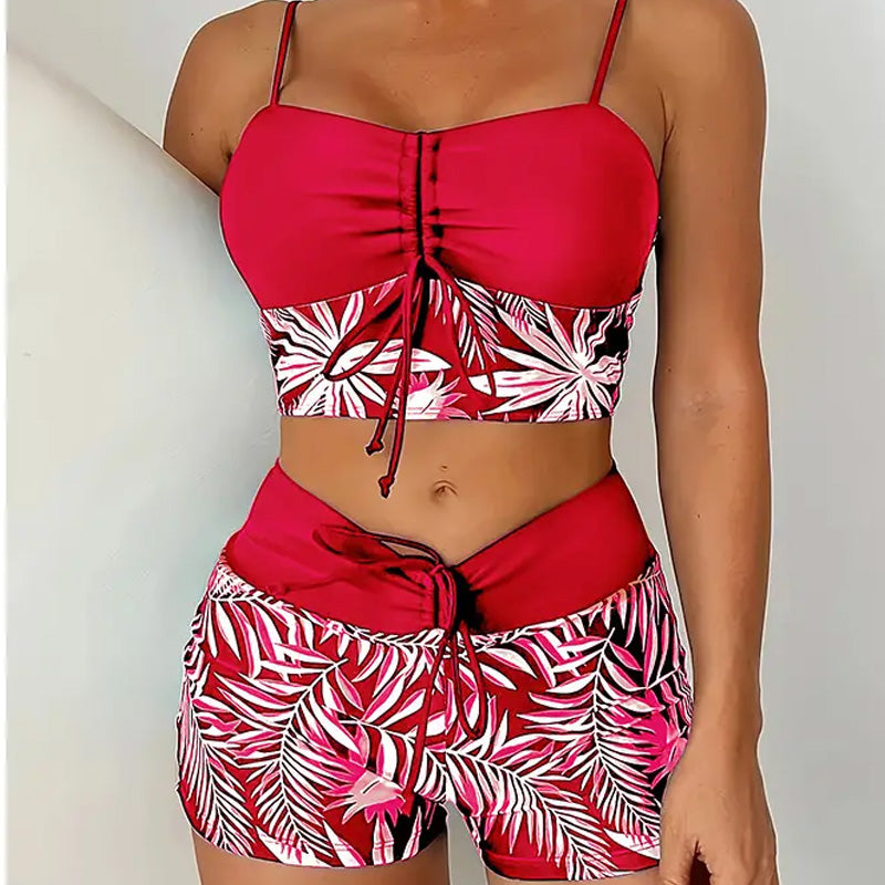 👙Costum de baie din două piese, imprimat-6