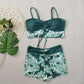 👙Costum de baie din două piese, imprimat-9