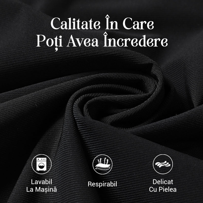 Rochie Monocromă Elegantă-3