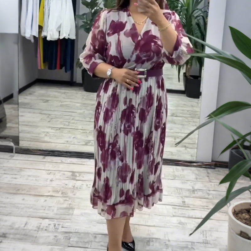 Rochie cu decolteu în V-2