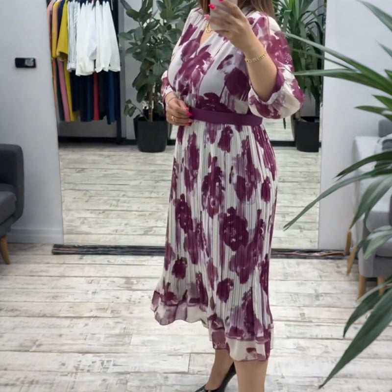 Rochie cu decolteu în V-4