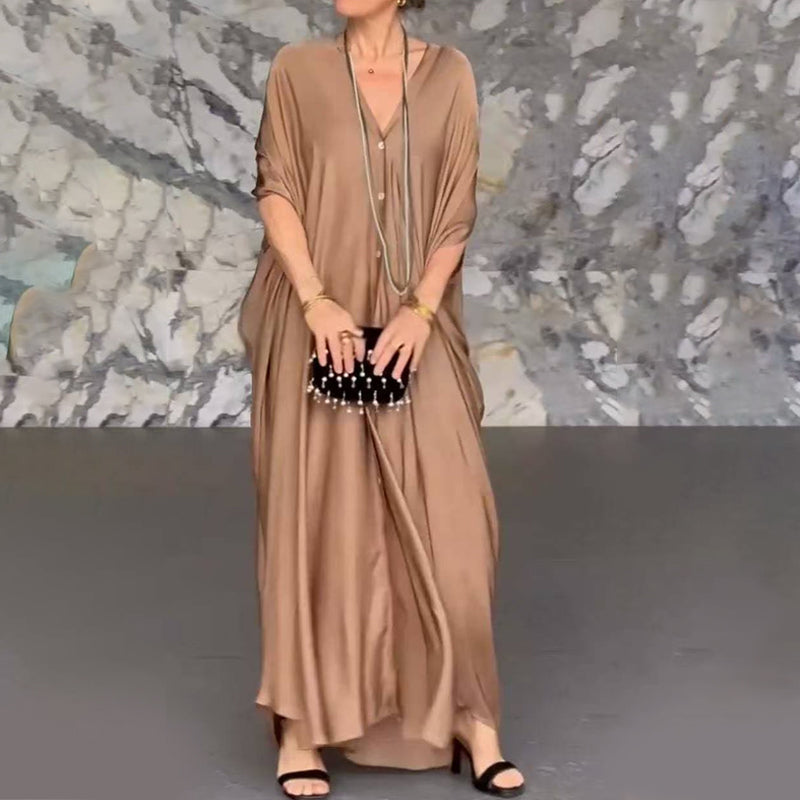 Rochie elegantă cu decolteu în V-1