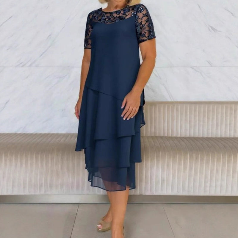 Rochie din dantelă asamblată-1