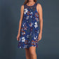 ✨ Rochie fără mâneci la modă pentru femei, cu imprimeu
