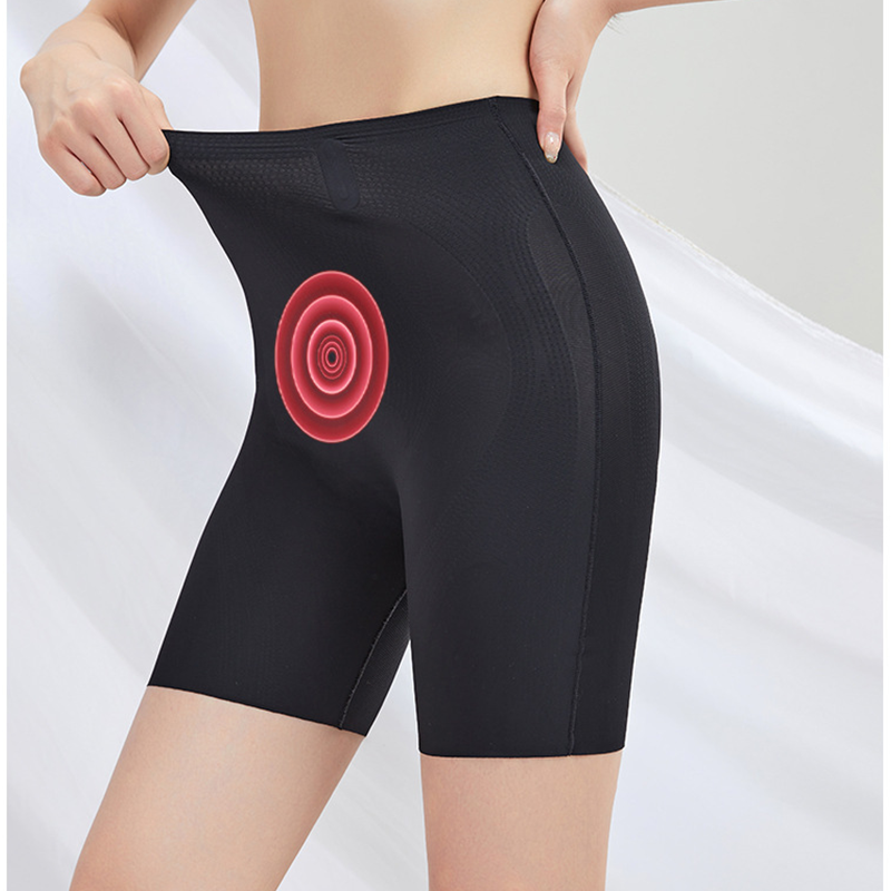 🔥🩱 Pantaloni scurți cu talie înaltă, care ridică fesele și modelează-4