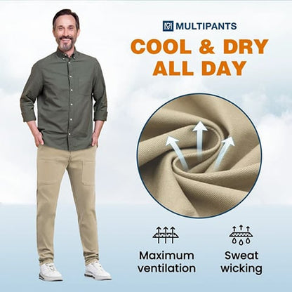 🔥Last Day Sale 70% OFF🏆MultiPants – High Stretch Multi-pocket Durable Cargo Pants 3