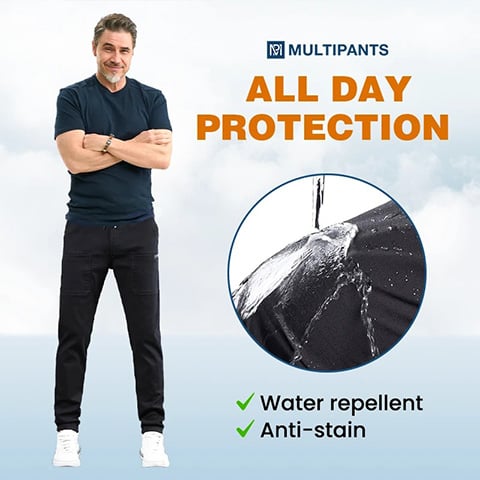 🔥Last Day Sale 70% OFF🏆MultiPants – High Stretch Multi-pocket Durable Cargo Pants 3