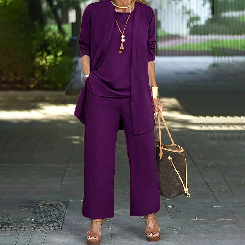 👚Set elegant din trei piese pentru femei👚👖-7