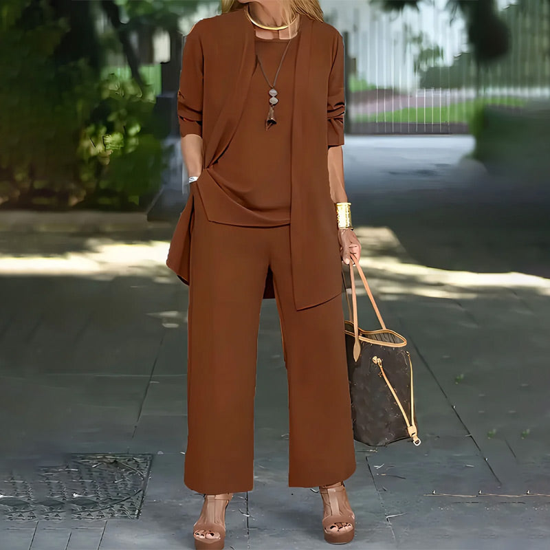 👚Set elegant din trei piese pentru femei👚👖-18