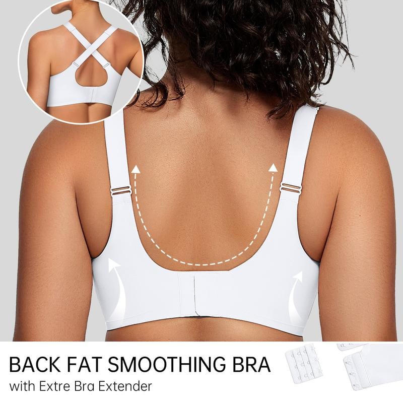 ✨Respirabil și fără restricții 😍 Sutien push-up fără cusături din plasă pentru femei-3