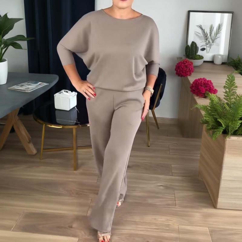 🧥 3-teiliges Set: Longline-Cardigan, Top & Hose
