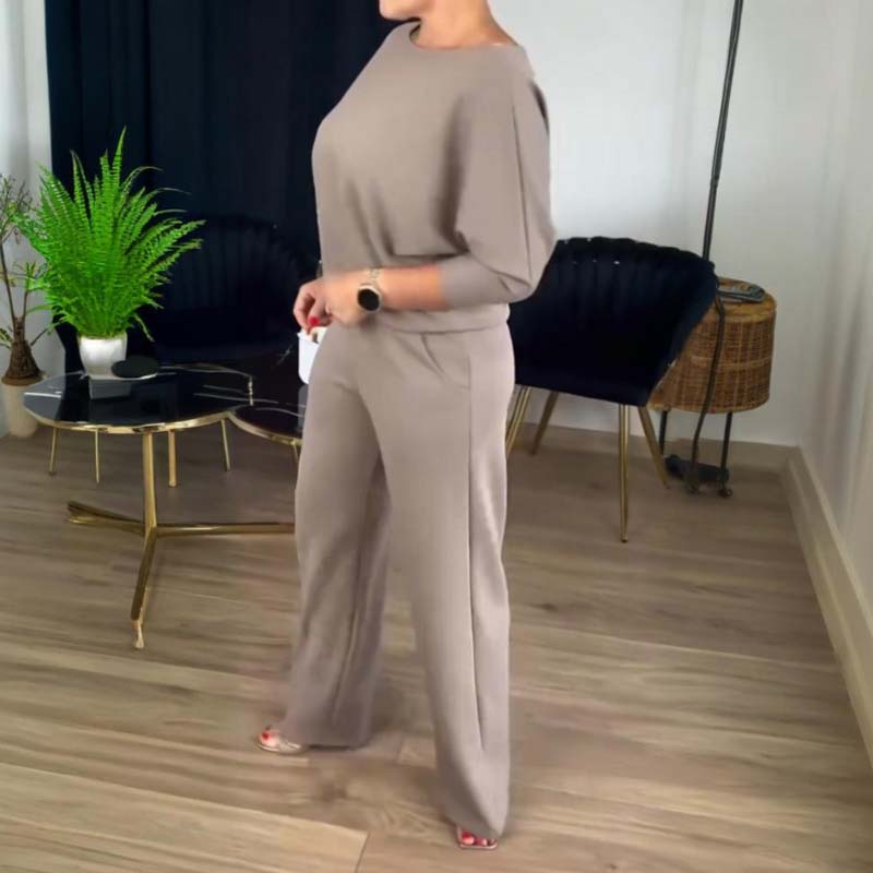 🧥 3-teiliges Set: Longline-Cardigan, Top & Hose