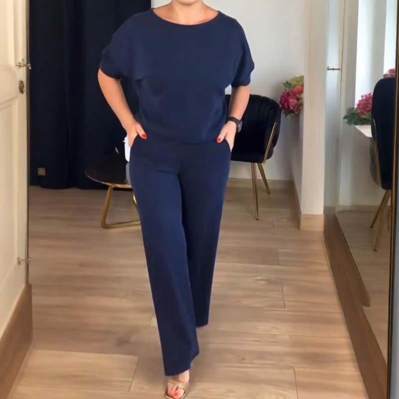 🧥 3-teiliges Set: Longline-Cardigan, Top & Hose