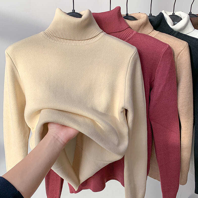 👗 🥰 Warmes Fleece-Strickunterhemd