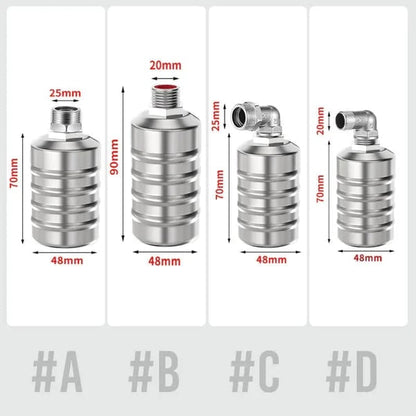 💦Automatický plavákový ventil z nehrdzavejúcej ocele