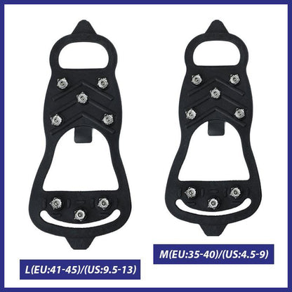 【🔥2+1 zadarmo】❄️8-zubové protiskluzové návleky na topánky