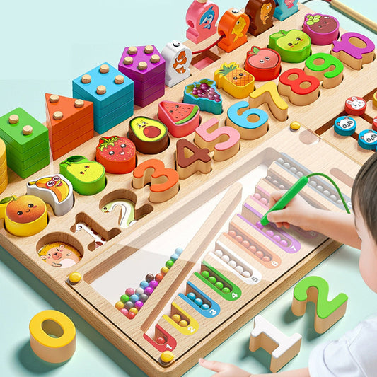 Interaktívna vzdelávacia tabuľa 8 v 1 pre batoľatá