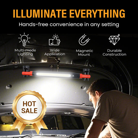 Magnetické a dobíjateľné LED pracovné svetlo