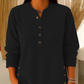 🎉 Bluză Henley din catifea pentru femei – elegantă, moale și versatilă 🧥📦-15