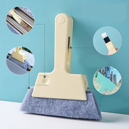 4 v 1 kefa na čistenie okenných koľajníc a drážok