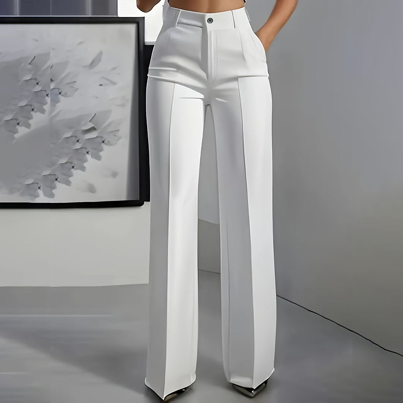 ✨🔥Pantaloni eleganți cu talie înaltă pentru femei💓-13
