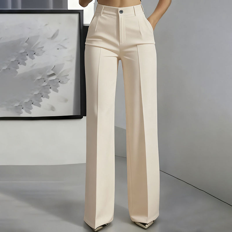 ✨🔥Pantaloni eleganți cu talie înaltă pentru femei💓-15