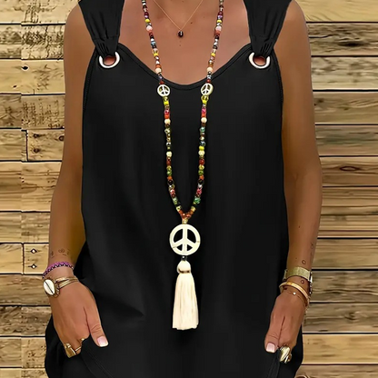 Dvojdielna súprava bez rukávov a šortky