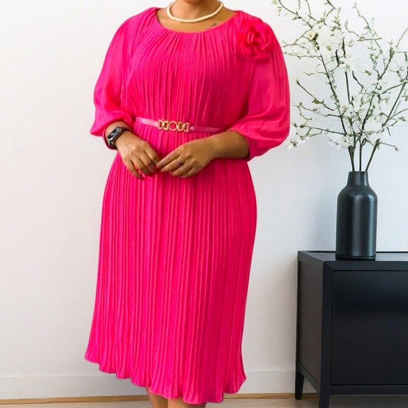 💥Rochie elegantă plisată pentru femei-2