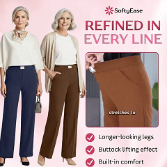 🏆ULTIMA ZI DE REDUCERI 60% REDUCERE!!💝Pantaloni elastici cu talie înaltă și croială perfectă👖